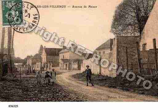 Ville de ISLESLESVILLENOY, carte postale ancienne