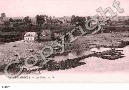 Ville de LEZARDRIEUX, carte postale ancienne