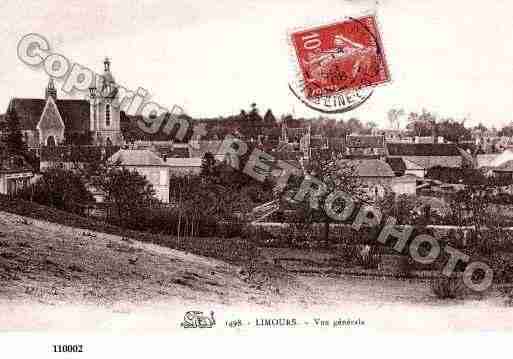 Ville de LIMOURS, carte postale ancienne