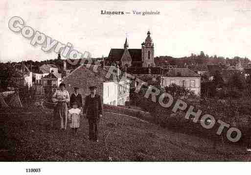 Ville de LIMOURS, carte postale ancienne