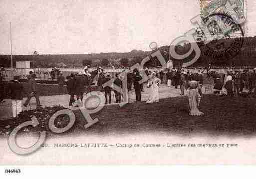 Ville de MAISONSLAFFITTE, carte postale ancienne