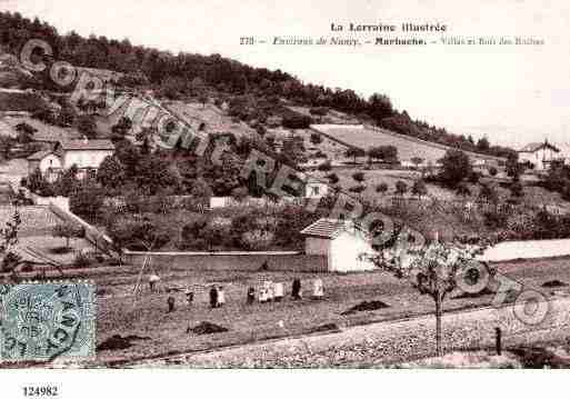 Ville de MARBACHE, carte postale ancienne