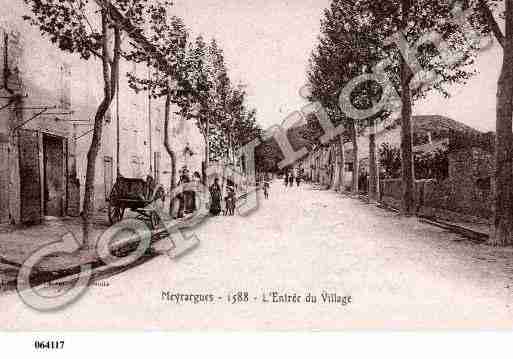 Ville de MEYRARGUES, carte postale ancienne