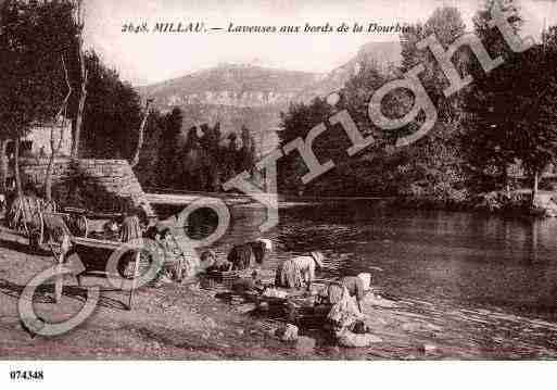 Ville de MILLAU, carte postale ancienne