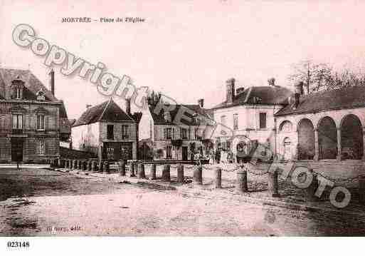 Ville de MORTREE, carte postale ancienne