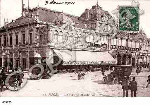 Ville de NICE, carte postale ancienne