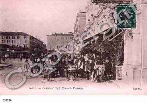 Ville de NICE, carte postale ancienne