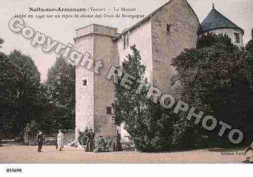 Ville de NUITSSURARMANCONETSOUSRIVIERES, carte postale ancienne