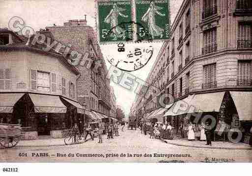 Ville de PARIS15, carte postale ancienne