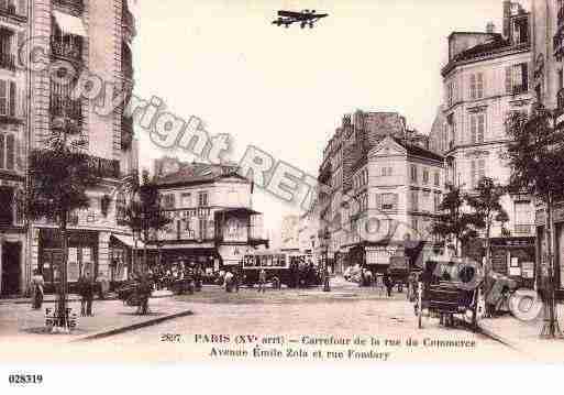 Ville de PARIS15, carte postale ancienne