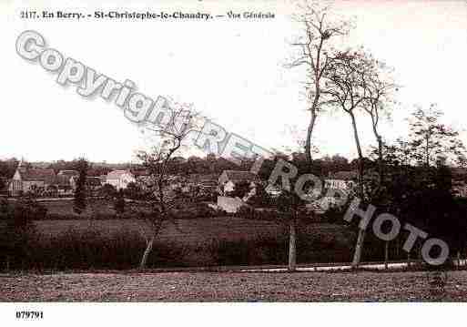 Ville de SAINTCHRISTOPHELECHAUDRY, carte postale ancienne