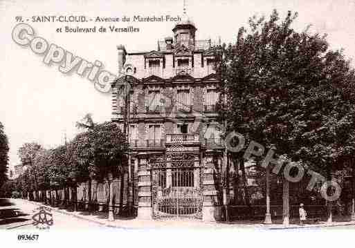 Ville de SAINTCLOUD, carte postale ancienne