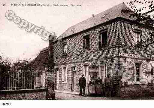 Ville de SAINTELOIDEFOURQUES, carte postale ancienne