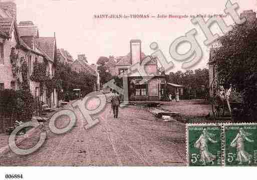 Ville de SAINTJEANLETHOMAS, carte postale ancienne