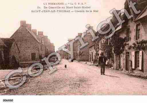 Ville de SAINTJEANLETHOMAS, carte postale ancienne