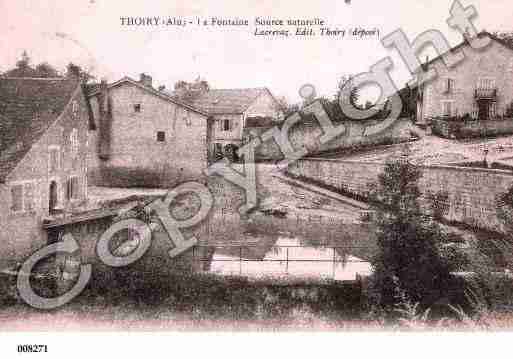 Ville de THOIRY, carte postale ancienne