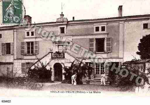 Ville de VAULXENVELIN, carte postale ancienne