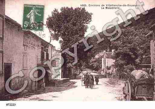 Ville de VILLEFRANCHEDEROUERGUE, carte postale ancienne