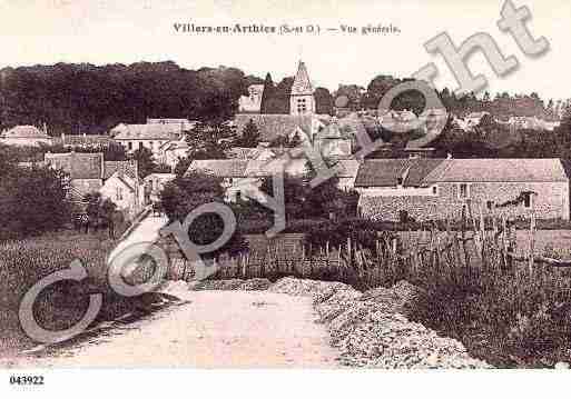 Ville de VILLERSENARTHIES, carte postale ancienne