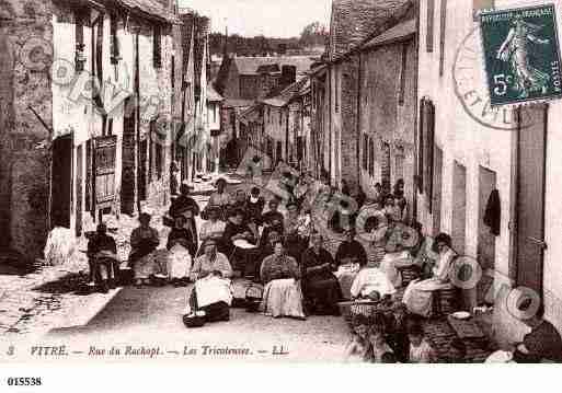 Ville de VITRE, carte postale ancienne