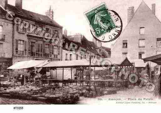 Ville de ALENCON, carte postale ancienne