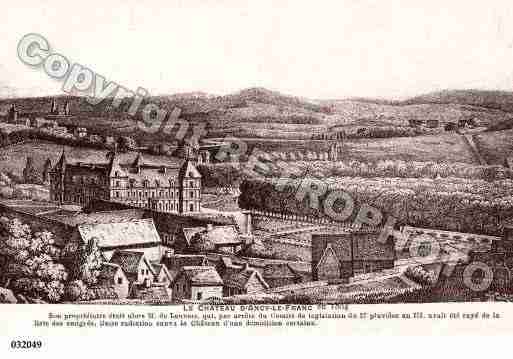 Ville de ANCYLEFRANC, carte postale ancienne