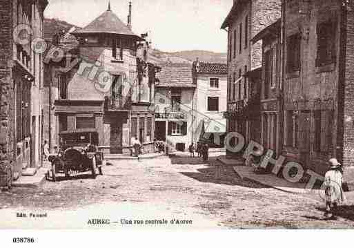 Ville de AURECSURLOIRE, carte postale ancienne