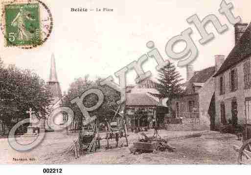 Ville de BETETE, carte postale ancienne