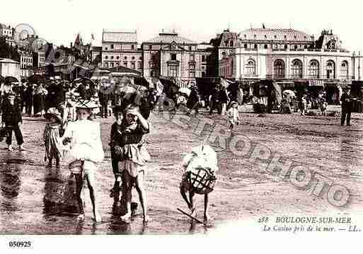 Ville de BOULOGNESURMER, carte postale ancienne