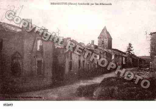 Ville de BRASSETTE, carte postale ancienne