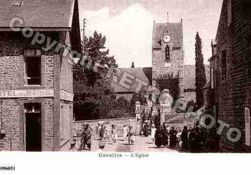 Ville de CAROLLES, carte postale ancienne