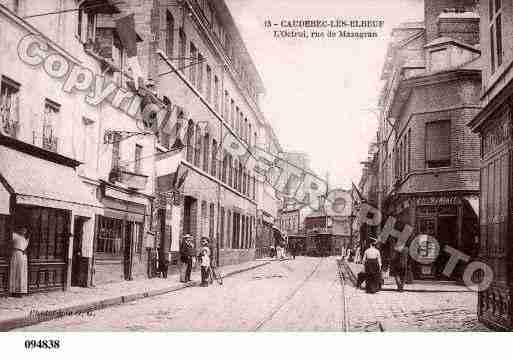 Ville de CAUDEBECLESELBEUF, carte postale ancienne