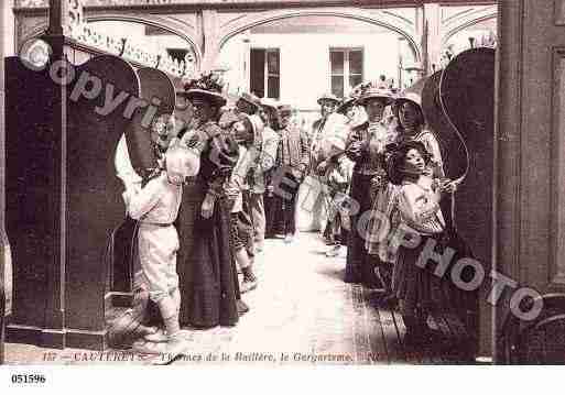 Ville de CAUTERETS, carte postale ancienne