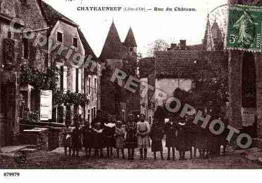 Ville de CHATEAUNEUF, carte postale ancienne