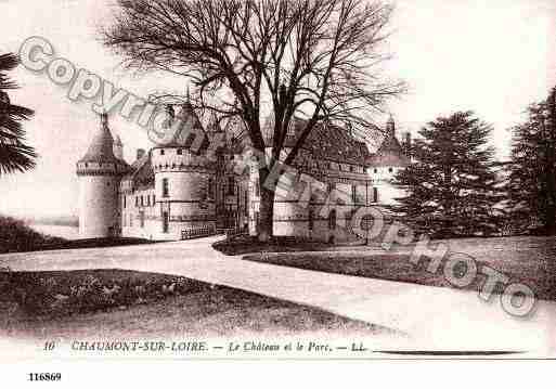 Ville de CHAUMONTSURLOIRE, carte postale ancienne