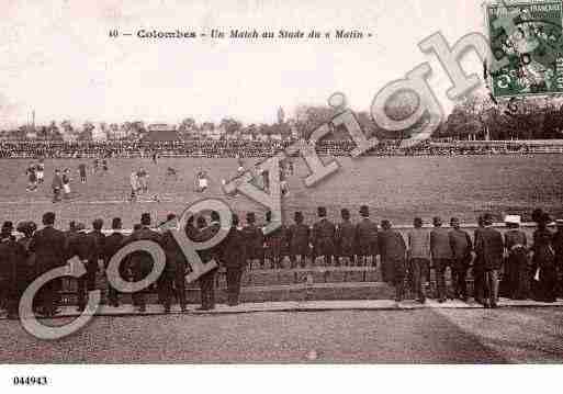 Ville de COLOMBES, carte postale ancienne