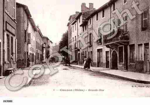 Ville de COUZONAUMONTD'OR, carte postale ancienne