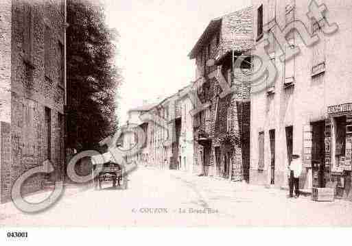 Ville de COUZONAUMONTD'OR, carte postale ancienne