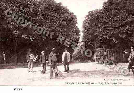 Ville de DIEULEFIT, carte postale ancienne