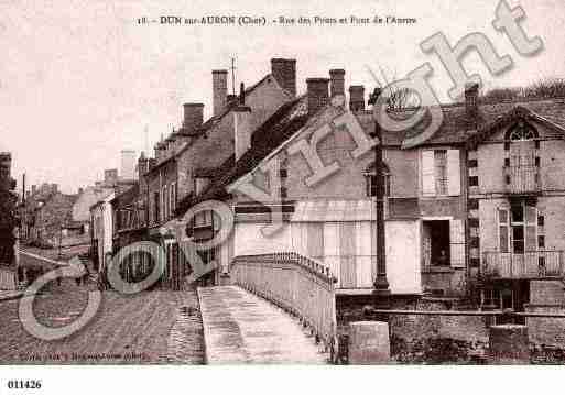 Ville de DUNSURAURON, carte postale ancienne