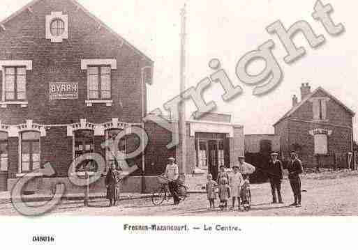 Ville de FRESNESMAZANCOURT, carte postale ancienne