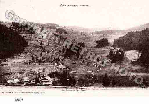 Ville de GERARDMER, carte postale ancienne