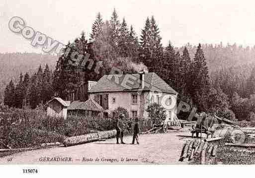 Ville de GERARDMER, carte postale ancienne