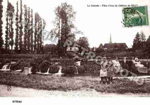 Ville de GILLYLESCITEAUX, carte postale ancienne