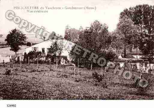 Ville de GONDRECOURTLECHATEAU, carte postale ancienne