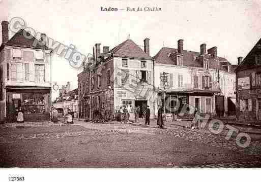 Ville de LADON, carte postale ancienne