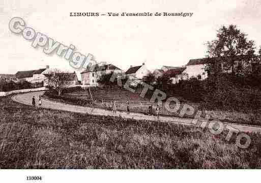 Ville de LIMOURS, carte postale ancienne