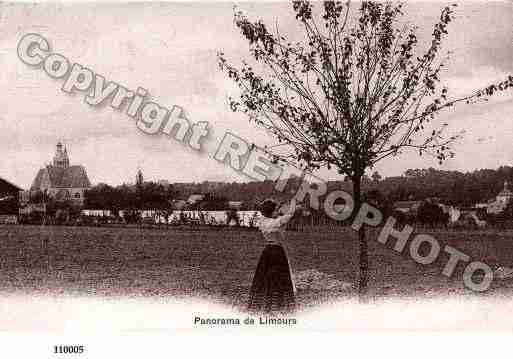 Ville de LIMOURS, carte postale ancienne