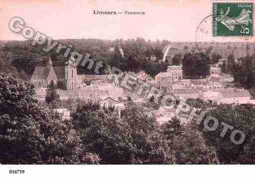 Ville de LIMOURS, carte postale ancienne