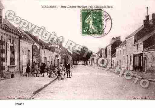 Ville de MAMERS, carte postale ancienne